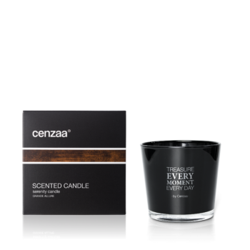Cenzaa Scented Candle Black Grande Allure