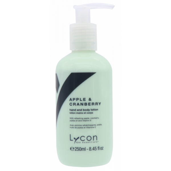 Lycon Apple & Cranberry Hand & Bodylotion