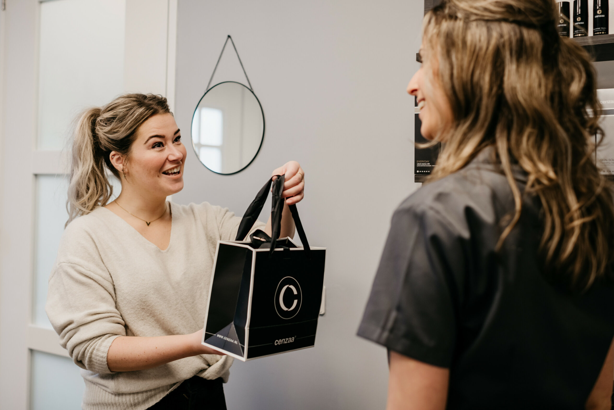 Producten bespreken met LianneSalon